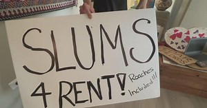 Cedar Run residents hold protest demanding property managers to respond to requests