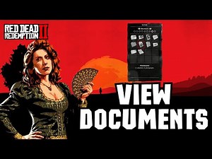 How to View Documents in Red Dead Redemption ii 2024 | RDR2