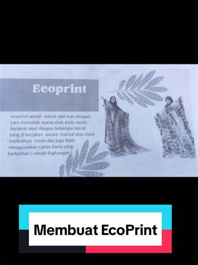 Membuat EcoPrint.. #P5 #praktekecoprint #kelas10