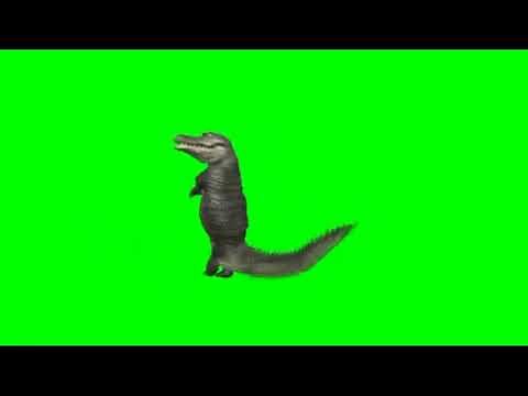 Dancing Crocodile Green Screen - Challista Lasama Tiktok Sound Viral