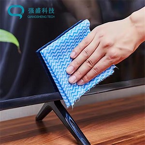 [Hot Item] Good Water Absorption Multi-Purpose Nonwoven Fabric Household Cleaning Wiper Dry Wipe Cloth