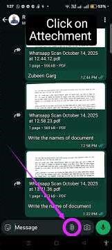 Tutorial on Sending documents through whatsapp