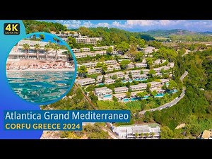 Atlantica Grand Mediterraneo Resort Ermones Corfu - Aerial Drone Views | Where to Stay in Corfu