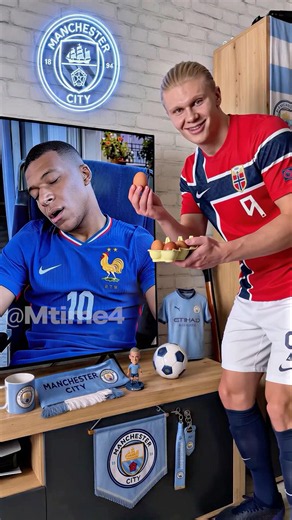 Haaland Had One Egg and No Mercy 🥚😈 #football #haaland #parody