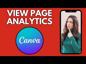 How To View Page Analytics On Canva (Desktop) | Step By Step Guide - Canva Tutorial