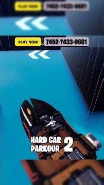 Fortnite Hard Parkour map! ➭ Code: 7452-7433-0681