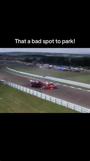 #CapCut One of the most terrifying crashes in IMSA history. During the 1993 race at Watkins Glen, Steve Millen and Johnny O’Connell were involved in a high-speed multi-car wreck in The Esses. Millen’s Nissan spun after contact, leaving him stranded on track. O’Connell, with no time to react, collided hard—his car bursting into flames. It took nearly an hour to free Millen with the Jaws of Life. Both drivers survived, but the crash left a lasting mark on the motorsport world. #WatkinsGlen #IMSA #
