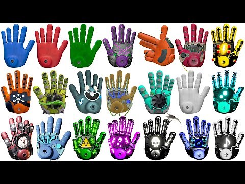 Niveles de Poder de las Manos del Grabpack de Poppy Playtime (COMPLETA)