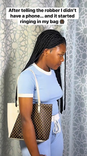 10K views · 200 reactions | After telling the robber I didn’t have a phone… and it started ringing in my bag Phone gone  #fblifestyle | NickBless ZW | Facebook