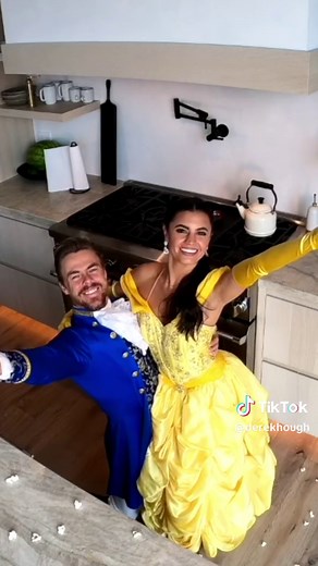 Reliving this magical moment with @Hayley Erbert Hough in our home. The enchantment returns to the ballroom tonight for #DisneyNight on @Dancing with the Stars #DWTS! 🏰🌌✨