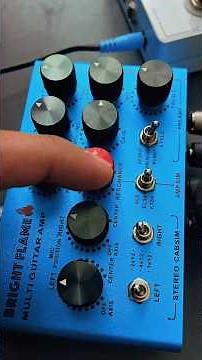 Bright Flame MOSKY | Amp Simulation Pedal (Vox, Fender, Marshall) in Stereo! #brightflame #mosky