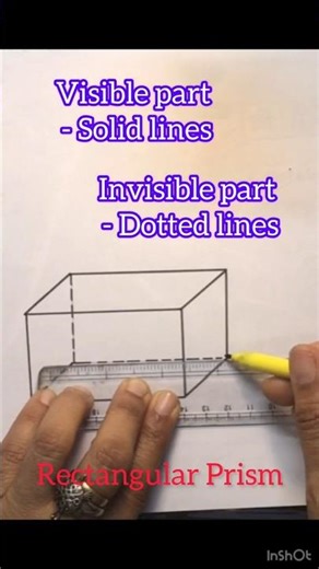 How to Draw a Rectangular Prism | Easy 3D Shapes Drawing