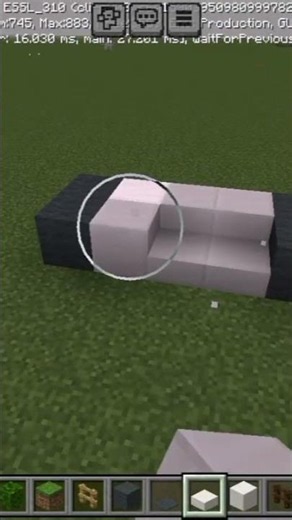 this is how to make a couch in Minecraft #minecraft