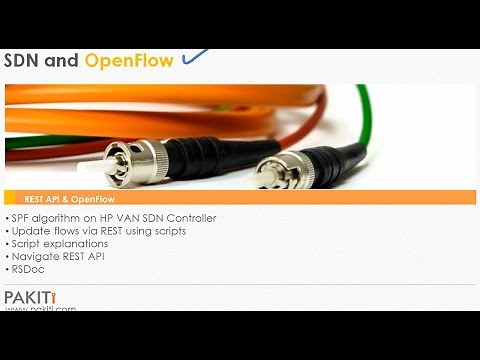 Manipulating OpenFlow flows via the REST API and the HP VAN SDN Controller