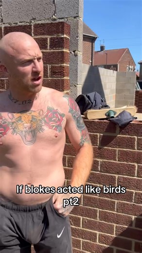 If blokes acted like birds pt2 🤣🎩 | Ginger Cal Friends