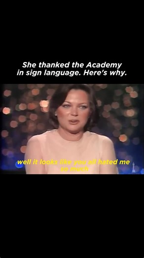 Emotional Oscar Acceptance by Louise Fletcher