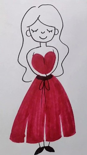 Cómo dibujar una niña fácil: tutorial paso a paso