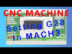 Setting G28 in Mach3