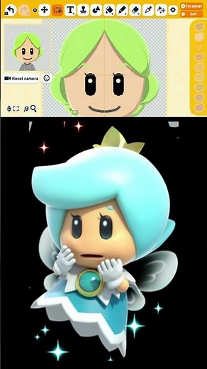 How to make Cyan Sprixie Princess from Super Mario 3D World #sprixieprincess #supermario3dworld