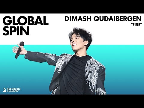 Dimash Qudaibergen Ignites A "Fire" With A Cinematic Stadium Performance In Kazakhstan | Global Spin