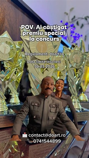 POV: Ai câștigat premiu special la concurs ✨