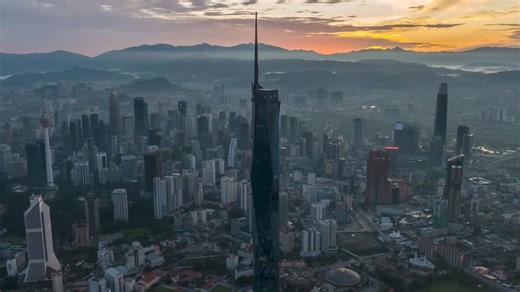 Reaching the sky: The world’s tallest skyscrapers from above