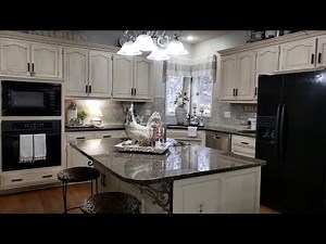 2020 KITCHEN TOUR /KITCHEN DECORATING IDEAS ( FARMHOUSE FRENCH COUNTRY)