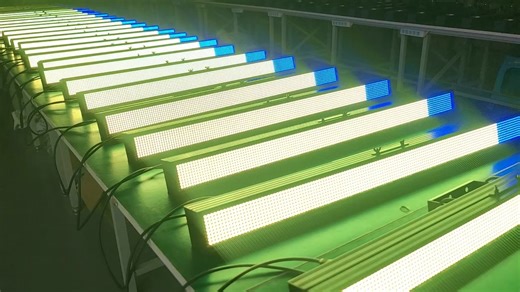 LED Pixel Light Bar｜240W High-Density Matrix 4/16/168CH selectable Chase strobe effects｜16bit linear dimming RDM/DMX/sound/MS/auto｜-30℃-50℃ operating range Compact metal body｜4kg lightweight｜4-pack case Applications Stage outlines｜Architectural lines｜Concert backdrops｜Commercial decor #PixelLightBar #LEDStrip #OutlineLight #ArchitecturalLighting | Guangzhou Honghe Lighting