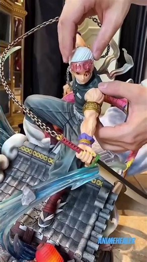 💥 “Sound Hashira in Figure Form 🎶✨ Tengen Uzui Unboxing” #demonslayer #tengenuzui