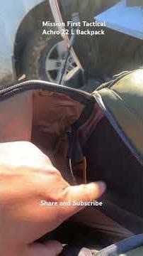 Gear Check: MISSION FIRST TACTICAL Achro 22L Backpack Review Pt1 #backpack #missionfirsttactical