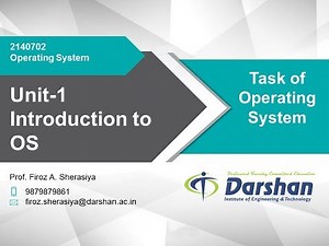 1.03 - Task of Operating System