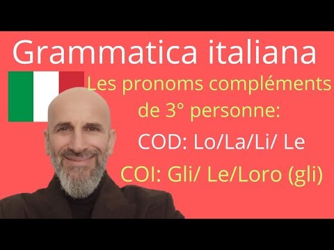 Italian grammar: 3rd person object pronouns!