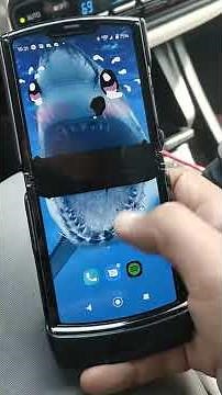 Broken Motorola Razr 2020 Screen