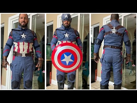 Captain America Cosplay Costume SimCosplay Full Review, Thoughts & Unboxing