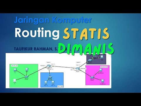 Routing Statis dan Dinamis ; konsep dan praktek