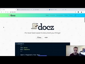 Intro to Docz: Amazingly easy and powerful documentation