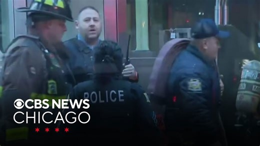 Person in custody after woman is set on fire on CTA Blue Line train