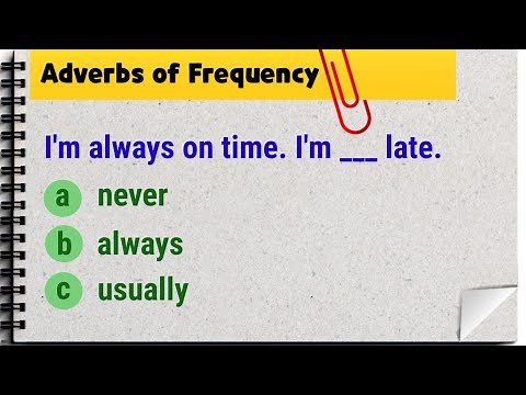 Adverbs of Frequency || quiz