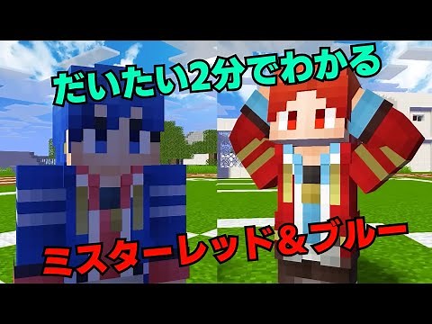 【すまない先生解説】だいたい2分でわかる!ミスターレッド＆ブルー!