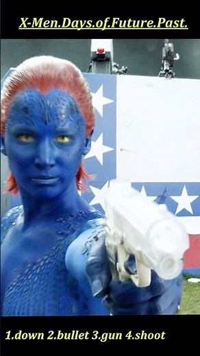 X-Men: Days of Future Past (2014) | President Disguise Twist – Mystique’s Plastic Gun Stuns Magneto