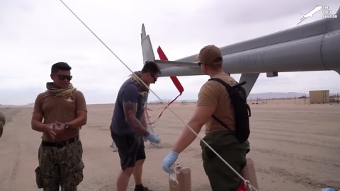 US Testing Gigantic Advanced Helicopter Drone in Middle of Desert