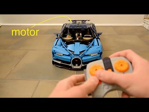 How to Motorize the LEGO Bugatti Chiron