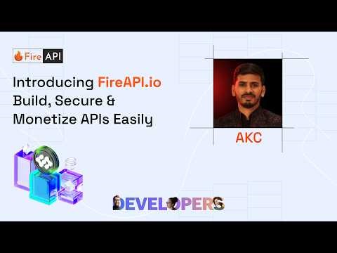 FireAPI – Monetize Your APIs & Tools in Minutes | FireAPI.io