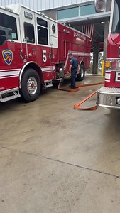 Today, we welcomed Longview Fire Department Engine 5 the way the fire service always has—together. The push-in ceremony is more than just moving a truck into the bay. It’s a tradition rooted in the days of horse-drawn fire apparatus, when firefighters relied on one another to bring the rig home. Today, it represents teamwork, pride, and the passing of responsibility from one generation to the next. As water is transferred from the old engine to the new, we honor the service, memories, and calls 