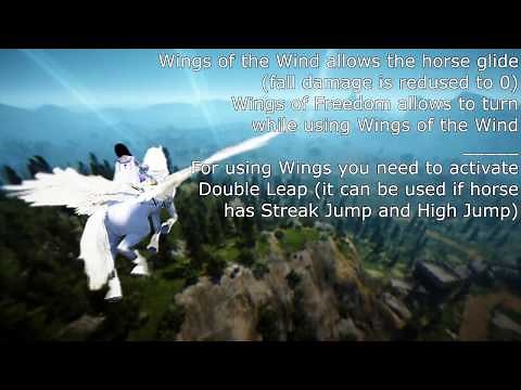 Pegasus skills and animations
