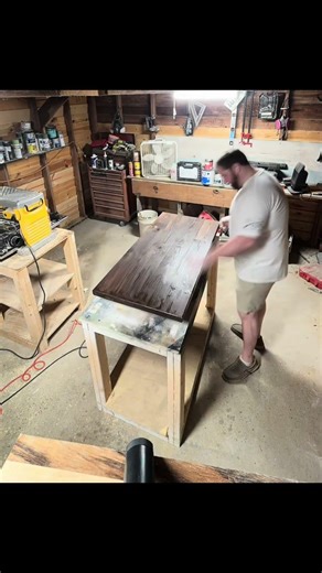 Beginner Woodworking Table Top Finish- How To