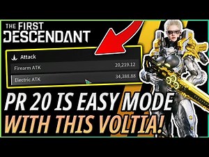 This Voltia Build Makes Purge Level 20 INSANELY EASY! | The First Descendant Guide