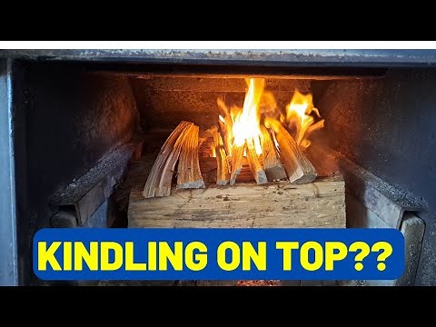 Master the Top-Down Fire Method for Wood Stove Ignition