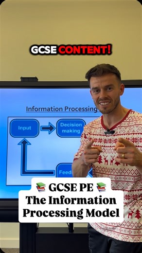 Mr Matthews | PE Tutor & Life Coach on Instagram: "GCSE PE students, do you understand the information processing model and its importance during sports performance? #gcse #pe #gcsepe #peteacher"