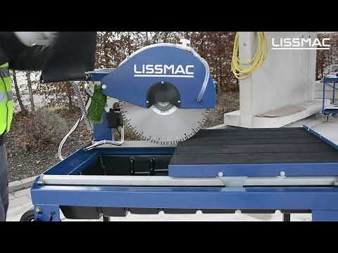 Steintrennsäge / Solid Masonry Saw LISSMAC DTS 402